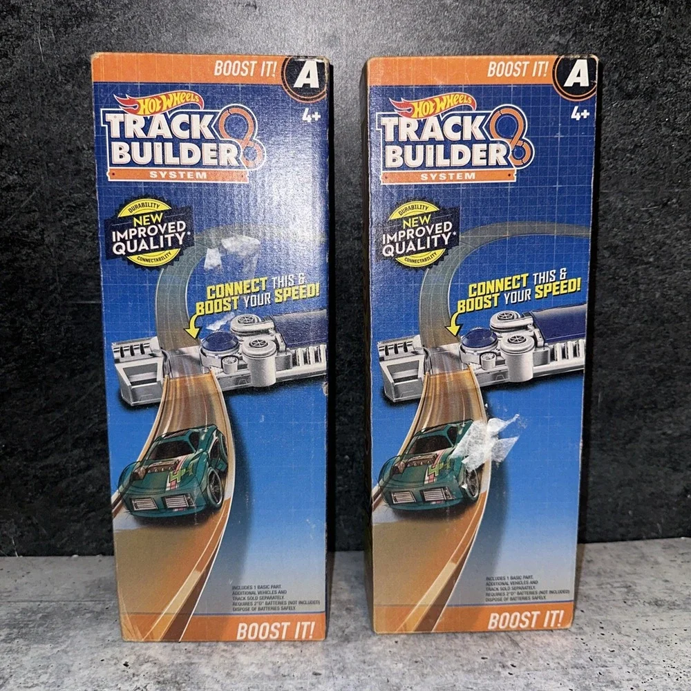 2 Hot Wheels Speed Booster Build Track Sealed 2015